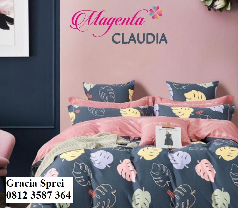 <p>Sprei Katun Magenta Claudia dengan bahan katun 